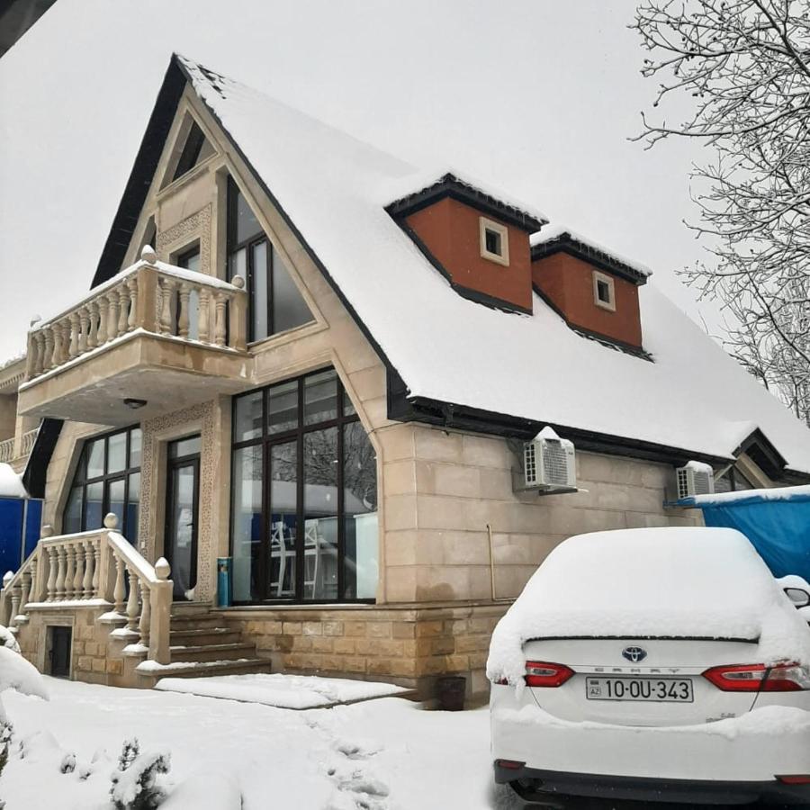Viva Hotel Gabala With Sauna, Pool, Waterfall And Fireplace מראה חיצוני תמונה